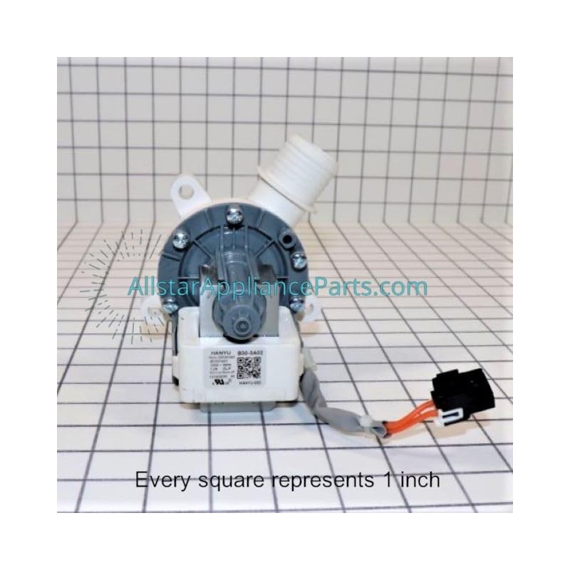 WH23X28418 Washing Machine Drain Pump