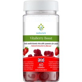 VitaBerry Boost Multivitamins Gummies for Men, Women, High Strenght, 60 Gummies