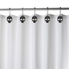 ZILucky Set of 12 Sugar Skull Shower Curtain Hooks Decorative