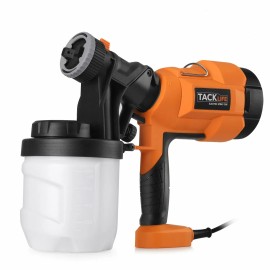 Tacklife SGP15AC Advanced Electric Spray Gun 800ml/min Paint Sprayer with Three