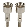 2PCS RC Rear Wheel Axle Cup Steel RC Rear Wheel