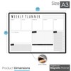 TMS Magnetic Weekly Planner/You Got This A3 | Dry Wipe