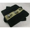 Sue Rossi Ltd 100% Cotton Tea Towels Embroidered Animal Cooks