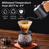 Unbreakable - Pour Over Coffee Maker 650ML/22OZ, Heat Resistant Borosilicate