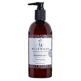WildWash Calming Shampoo Fragrance No.1 For Dogs 300ml - Uses Ylang Ylang for Calming and Soothing, Leaving the Coat with a Beautiful Shine - Natural, Sulphate and Paraben-Free for Sensitive Skin - Concentrated formula for 10-20 washes