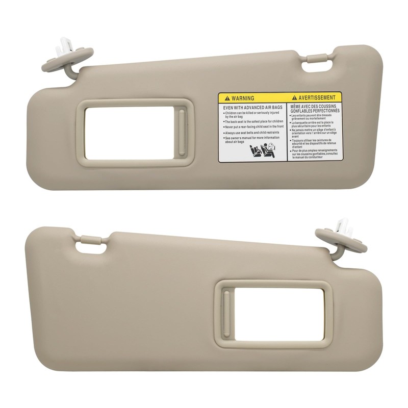 NHILES Left Driver & Right Passenger Side Sun Visor Compatible