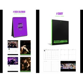 [WEVERSE] BTS 2022 Season's Greetings+Decorative Stickers,Photocards set