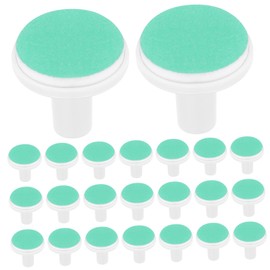 KONTONTY Essential 24-Pack Nail File Electric Trimmer Replacement Pads - Ideal for Standard Nail Care Suitable for Babies 12 Months and Up