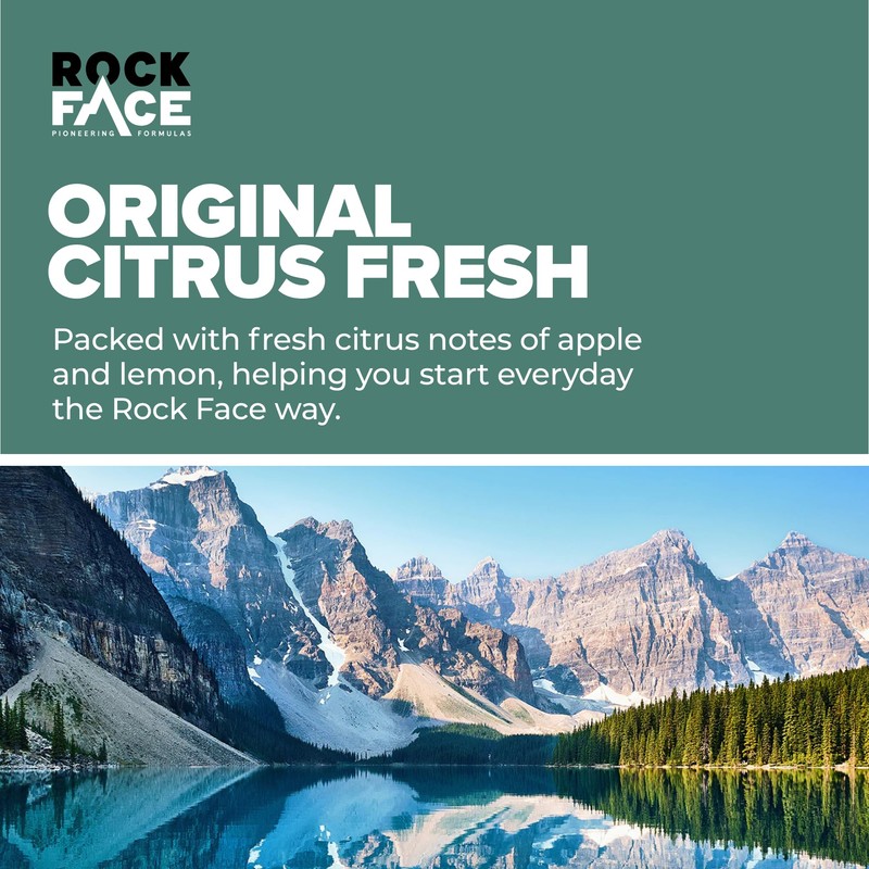 Rock Face Energising Face Wash for Men 100ml | Everyday