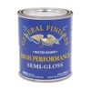 General Finishes High Performance Water Based Topcoat, 1 Pint, Semi-Gloss