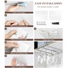Yivaiks 2pack Bling Wine Glass Holder and Stemware Rack Hanger