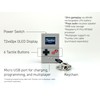 TinyCircuits Thumby (Gray), Tiny Game Console, Playable Programmable Keychain: Electronic