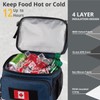 2 Compartment Lunch Bag for Men Adult, Tactical Lunch Box