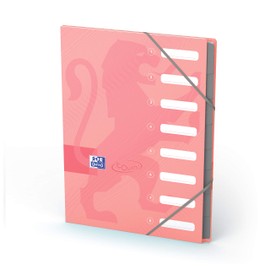 Oxford 400084077 Touch Expandable File A4 8 Positions Card Random Color