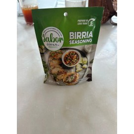Sabor Copan Birria Seasoning Great For Tacos, Burritos, Quesadillas, Nachos and Much More.