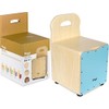 Stagg CAJ BL Kids Cajon with EasyGo Backrest-Blue