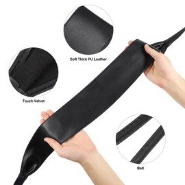 LIFKOME Wide Pu Leather Waist Belt for Women Wrap Around Corset Belt for Dresses Costumes for Various Outfits