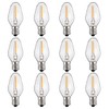 ZwwYvv C7 LED Night Light Bulbs, E12 Candelabra Base 0.6