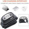 IPX6 Headlamp Waterproof Super Bright LED Sensor Flashlight USB Rechargeable