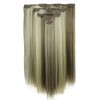 Lydell 20" Long Straight 5 PCS Set Hair Extension Thick