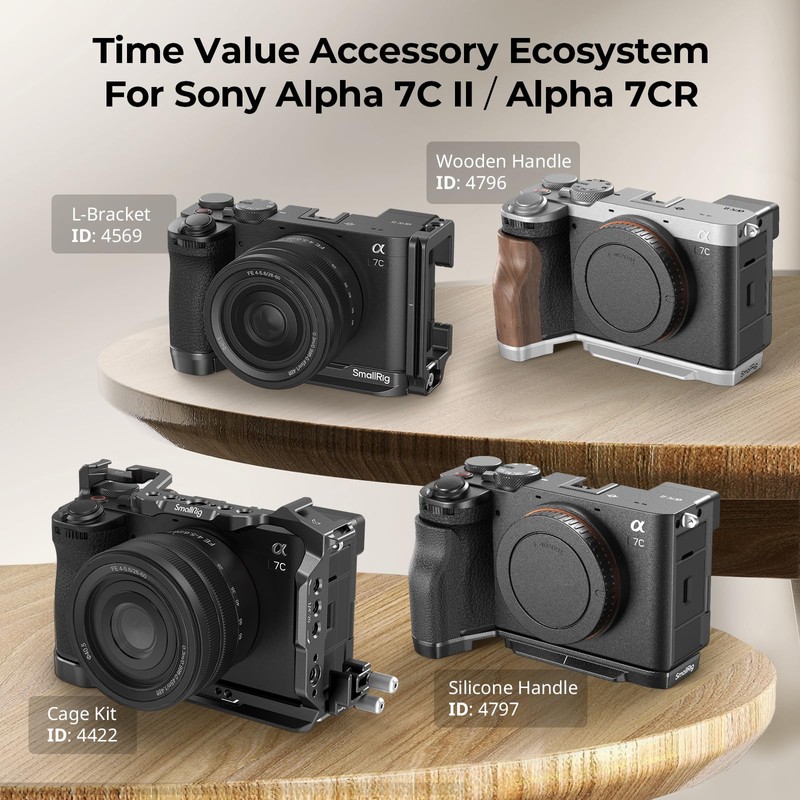 SMALLRIG Thumb Grip for Sony Alpha 7C II/Alpha 7CR /