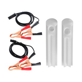 Sandfren 4PCS Car Fuel Injector Cleaner Kit, Vehicle Fuel Injector Flush DIY Cleaning Adapter Tool, Automotive Nozzle Oil Cleaning Accessories, Universal for SUV Sedan Truck