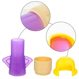 OIF Angry Mama Microwave Cleaner Angry Mom Microwave Oven Steam Cleaner Easily Cleans the Crud In Minutes. Steam Cleans With Vinegar and Water for Home or Office Kitchens-Purple