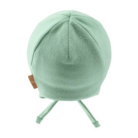 Sterntaler Jersey Beanie Printed with Strokes for Boys - Baby and Children's Hat Lined with Cotton Fleece, Stone Green