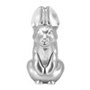 Rabbit Sculpture Smoothly Resin Rabbit Statue Decorative Exquisite Bunny Figurine
