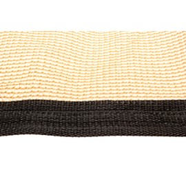 Be Cool Solutions 70% Brown Outdoor Sun Shade Canopy: UV Protection Shade Cloth| Lightweight, Easy Setup Mesh Canopy Cover with Grommets| Sturdy, Durable Shade Fabric for Garden, Patio & Porch 12'x20'