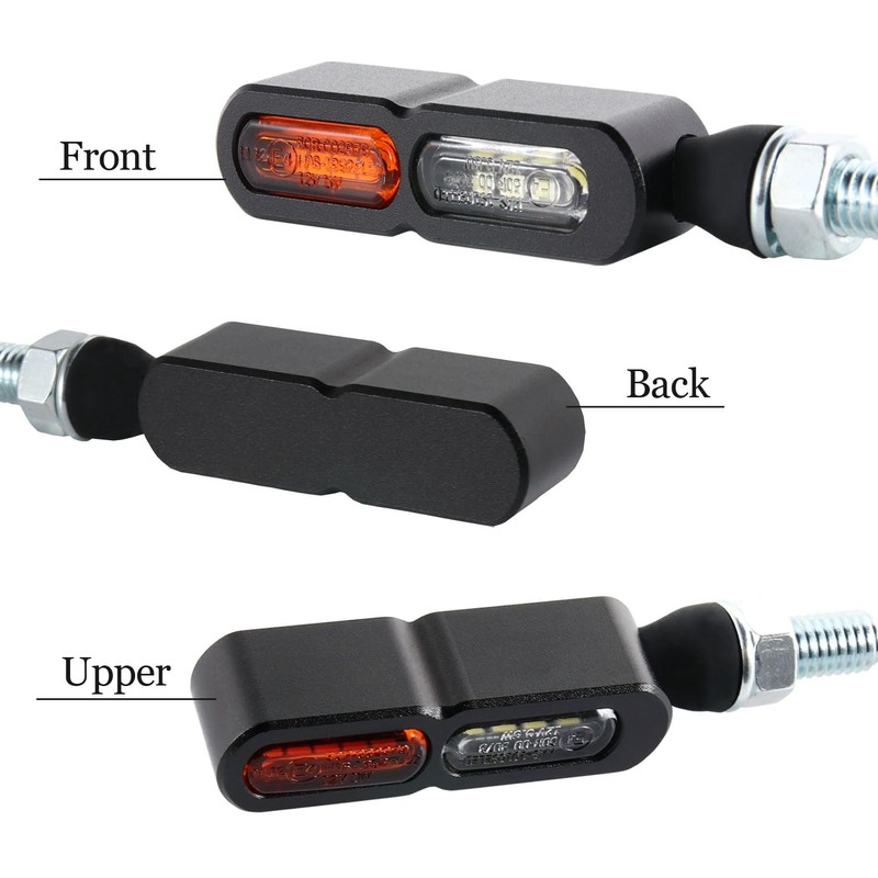 Micro Mini Turn Signal Front LED Light with Daylight for