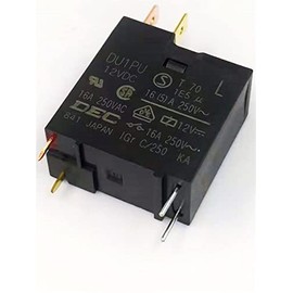 PDOLIGBDN 2 PCS DU1PU 12VDC 4 Pins 12V Relay
