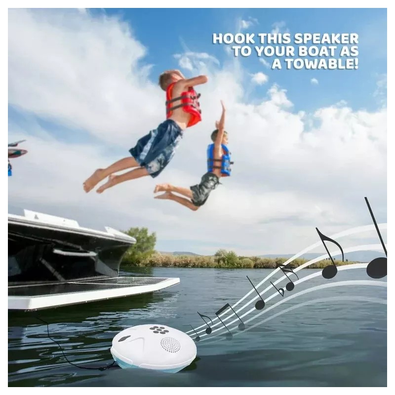 OZARK TRAIL Wireless Bluetooth Floating IPX7 Waterproof Speaker W/ USB