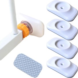 Wall Protection Pads for Stair Gate, 4 Pieces Wall Protection Pads for Door Gate, Wall Protection Pads for Door Gate, Wall Protection for Baby Stair Gates and Door Safety Gate, Wall Saver No Drilling