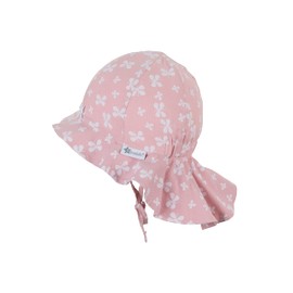 Sterntaler Unisex Children's Sun Hat Butterflies Children's Hat, Pale Pink