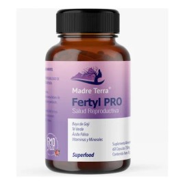 Madre Terra Fertyl Pro Salud Reproductiva 600mg 60 Caps Sabor Natural