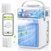 Portable Air Conditioners: 5 in 1 Mini AC Fan with