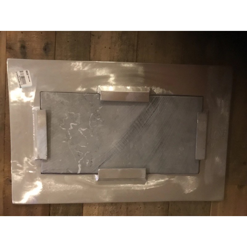 Beatriz Ball Crocodile Pattern Marble Cutting Board Rectangular - NEW