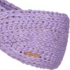 Barts Womens Jasmin Hand Knitted Fleece Lined Headband - Lilac