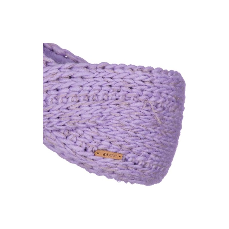 Barts Womens Jasmin Hand Knitted Fleece Lined Headband - Lilac