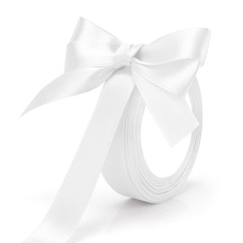 Gift Ribbon White, Satin Ribbon, Gift Ribbon Wide, Wedding Ribbon, White Satin Ribbon, White Satin Ribbon, White Ribbon, White Ribbon, Wedding Decoration