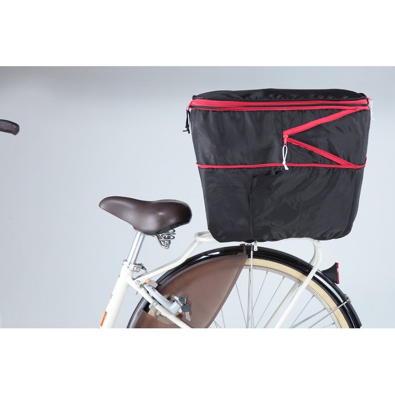 Kawadomi Seisakusho Bicycle Front and Rear Basket Cover (Compatible with