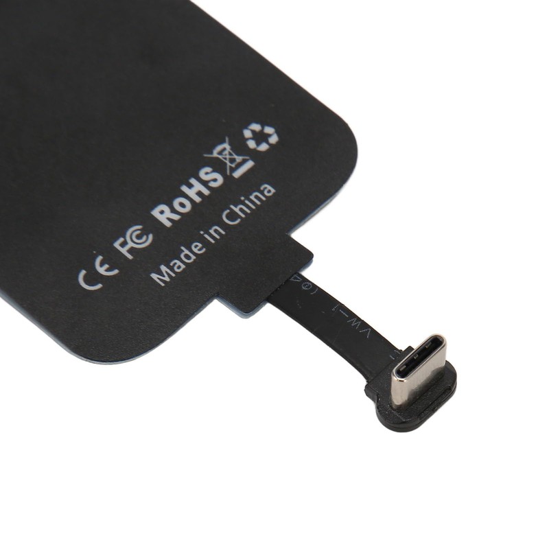 10W Wireless Charging Receiver, Qi Receiver USB C Thin Wireless