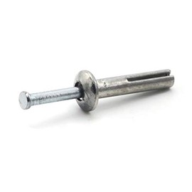 Hammer Drive Pin Anchors in Zinc Plated Steel - 3/16" x 7/8" Qty-100