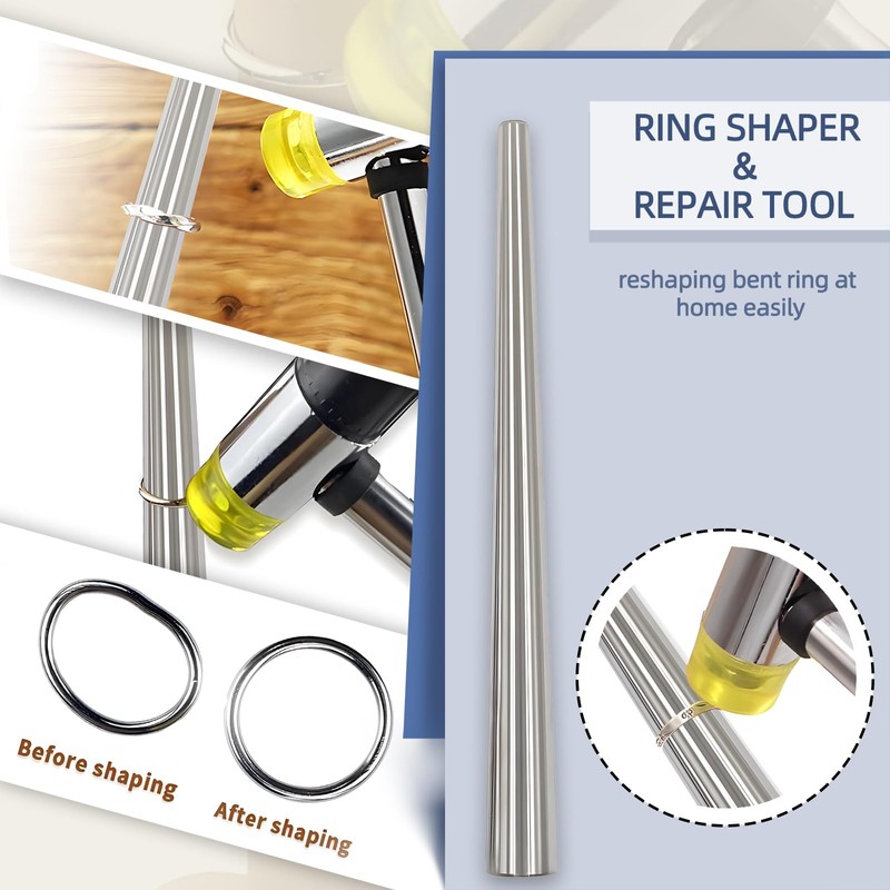 Ring Sizer Mandrel UK Ring Making Tool Kit Ring Shaper