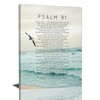 Tourrest Psalm 91 Wall Art Scripture Wall Decor Bible Verse