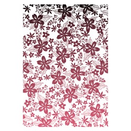 Sizzix 666592 Clear Stamp Set Cosmopolitan, Petals of Stacey Park, Clear, One Size