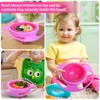 Vokmon Baby Universal Gyro Bowl, Anti Spill Dining Entertaining Toddler
