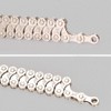 VOANZO Bicycle Chain, Full plating Silver Rust-proof Mountain Road Bike