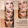 Foundation Concealer Stick,Dual-ended with Built-in Brush,Multi-Use Concealer & Highlighter for